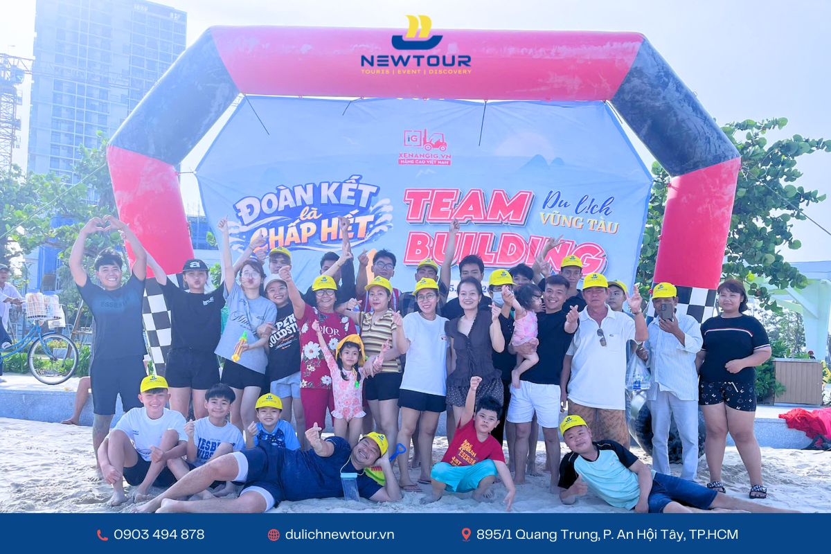 Quý Công ty IG trong chuyến Team Building mùa hè tại Vũng Tàu 2N1Đ