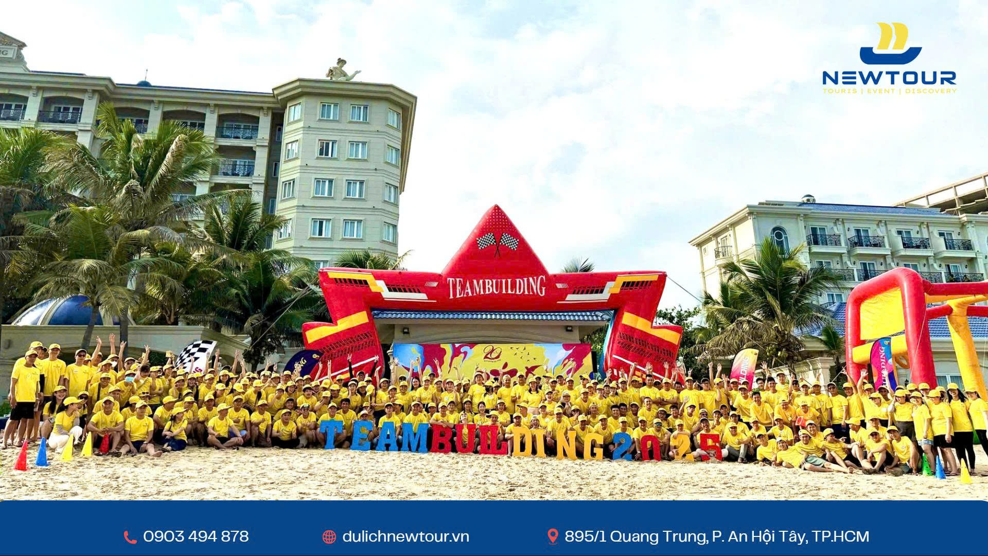Hậu Trường Tổ Chức Teambuilding 2 Ngày 1 Đêm Cho 80 Người – NEWTOUR Đã Làm Gì?