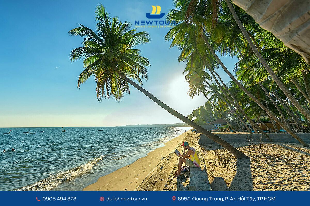 Bãi biển Phan Thiết trong xanh - phù hợp cho chuyến nghỉ dưỡng mùa hè 2026