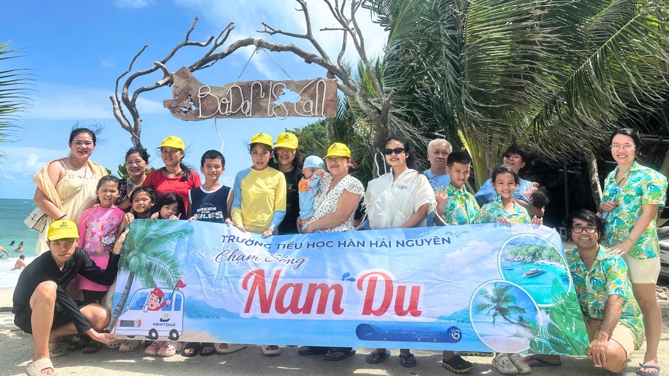 TOUR DU LỊCH ĐẢO NAM DU 3 NGÀY 3 ĐÊM - CHẠM SÓNG BIỂN XANH