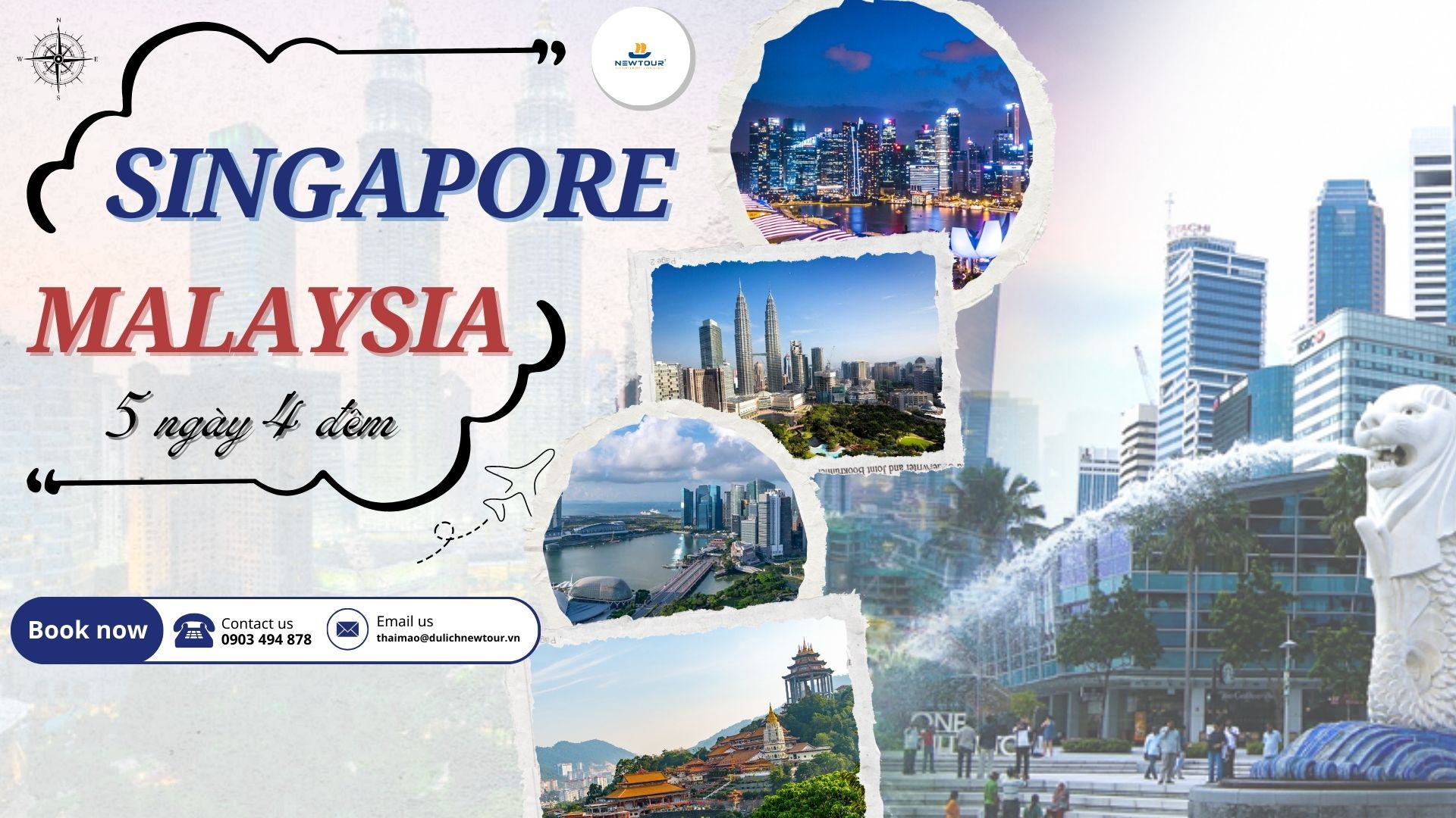 TOUR TẾT: DU LỊCH SINGAPORE – MALAYSIA - 5 NGÀY 4 ĐÊM