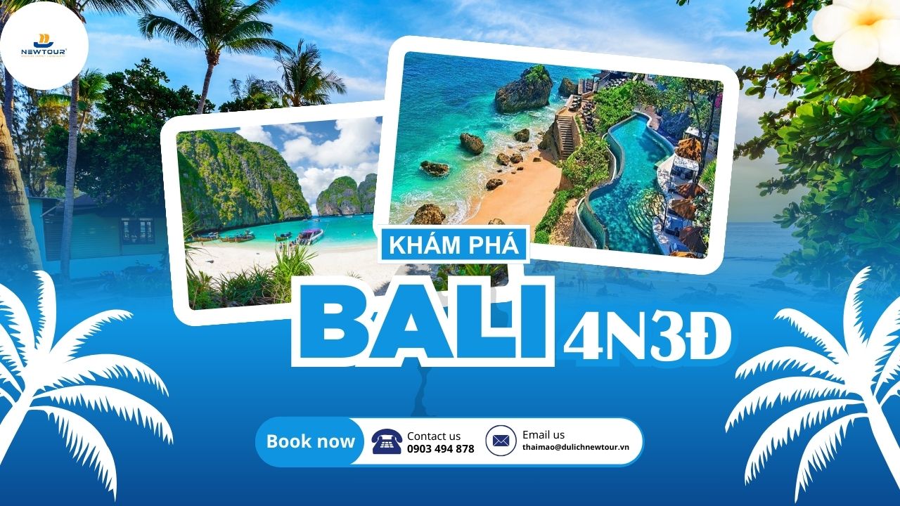 TOUR TẾT: KHÁM PHÁ BALI 4 NGÀY 3 ĐÊM