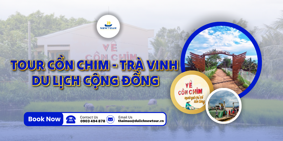 CỒN CHIM TRÀ VINH 1 NGÀY