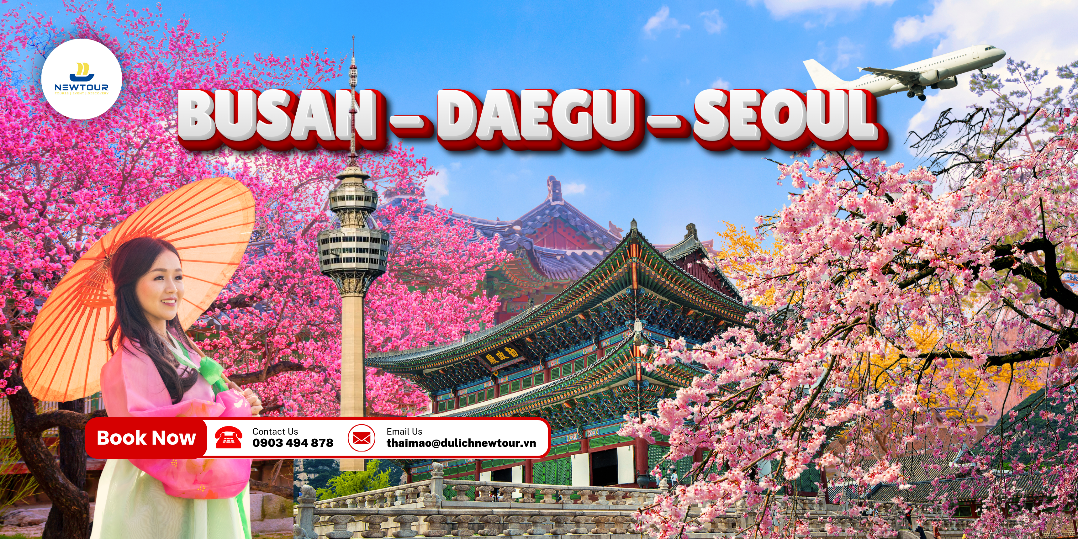 DU LỊCH HÀN QUỐC: BUSAN - DAEGU - SEOUL 6 NGÀY 5 ĐÊM