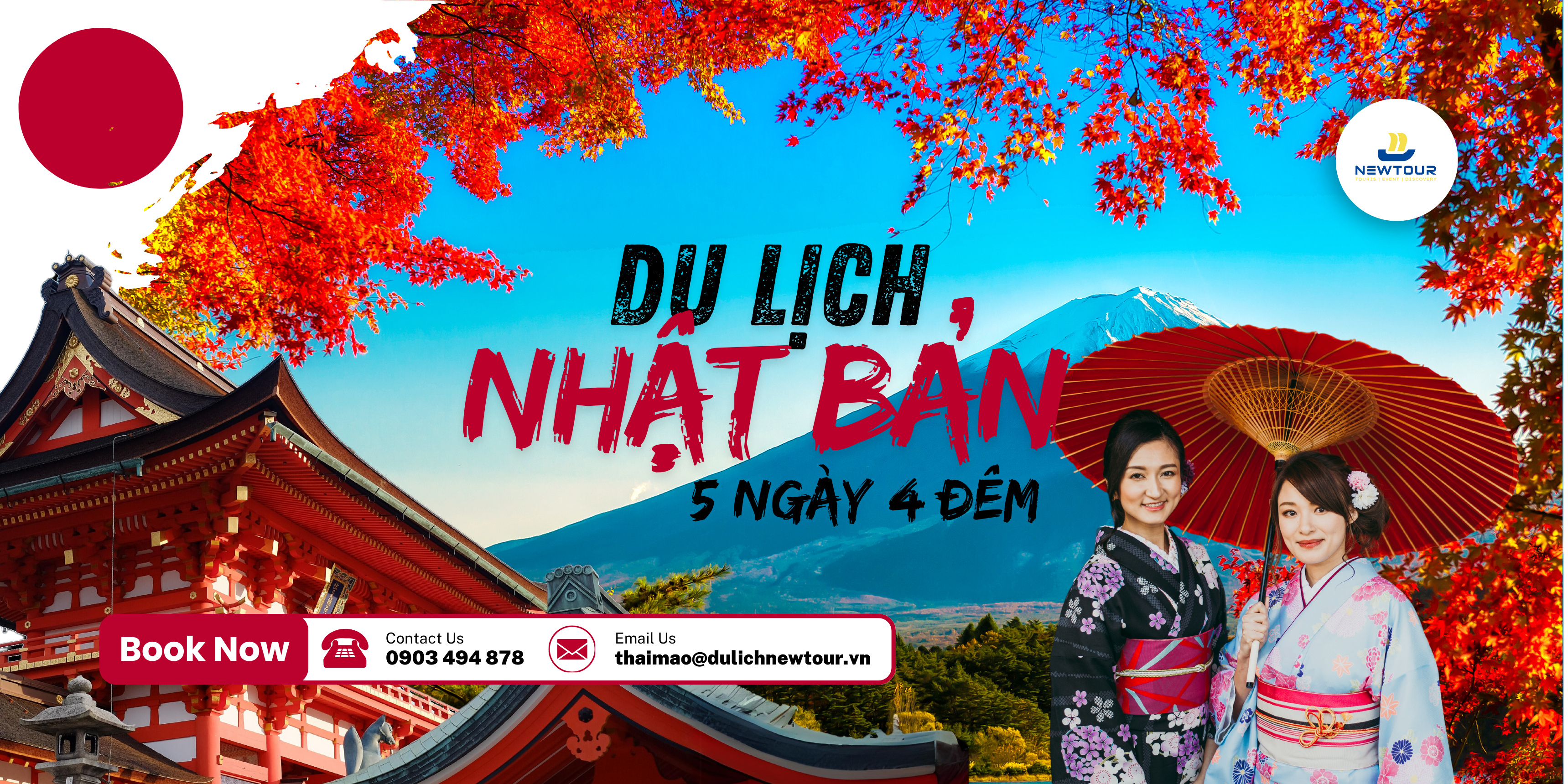 NHẬT BẢN: THƯỞNG THỨC MÙA HOA ANH ĐÀO TUYỆT ĐẸP 5 NGÀY 4 ĐÊM