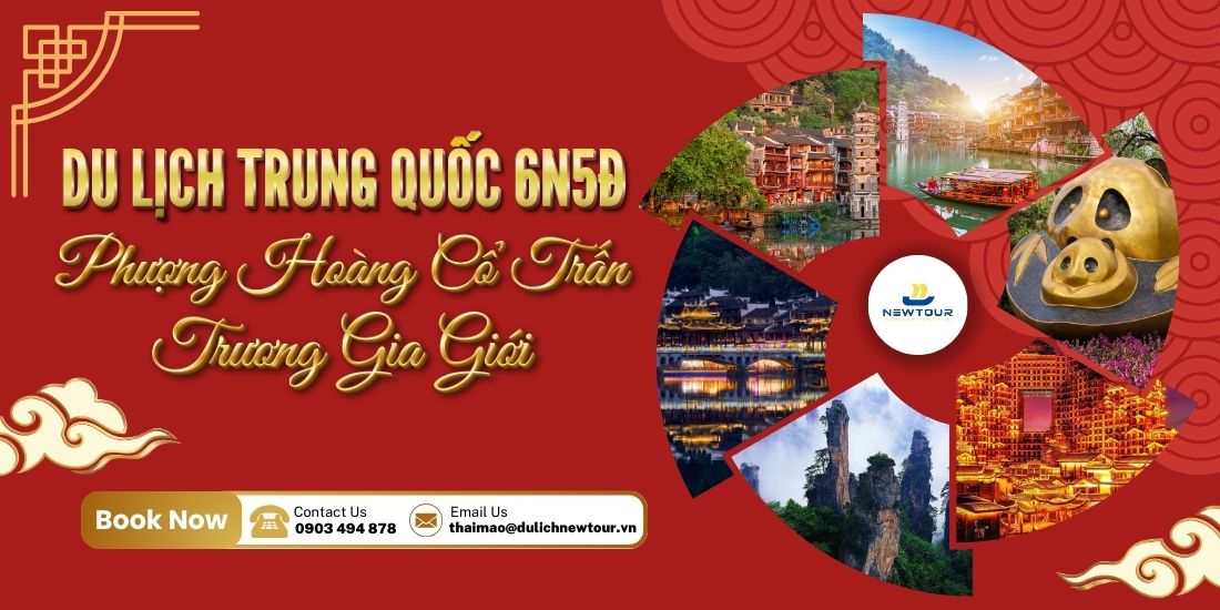 TRUNG QUỐC: PHƯỢNG HOÀNG CỔ TRẤN 6 NGÀY 5 ĐÊM