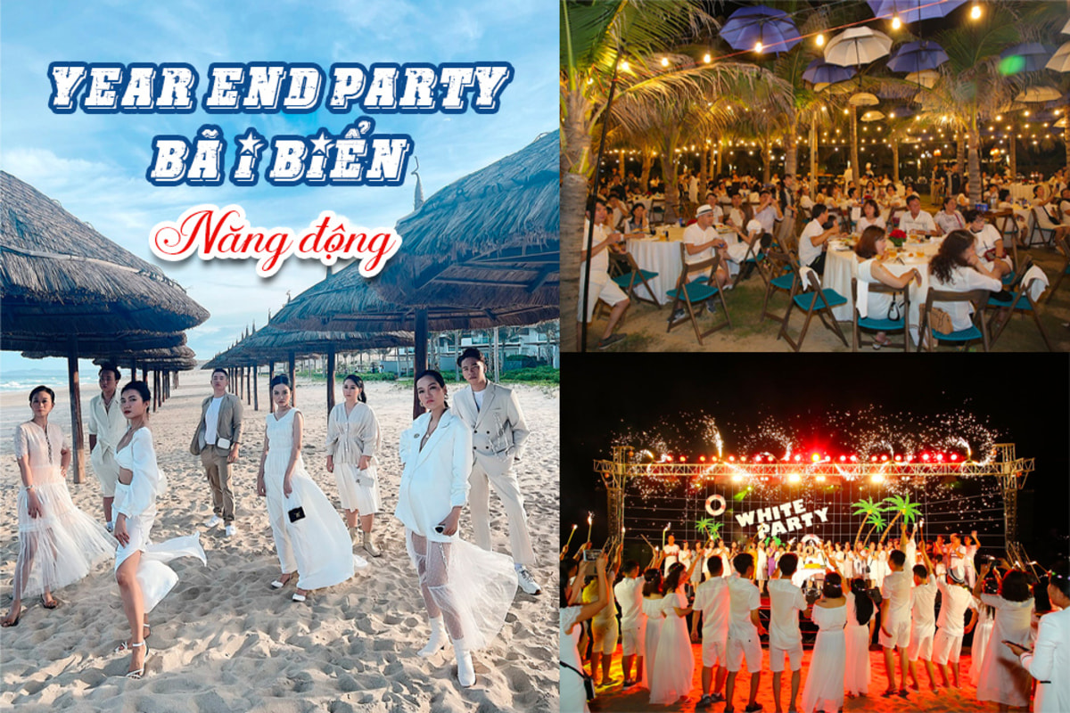 Concept year end party tại bãi biển