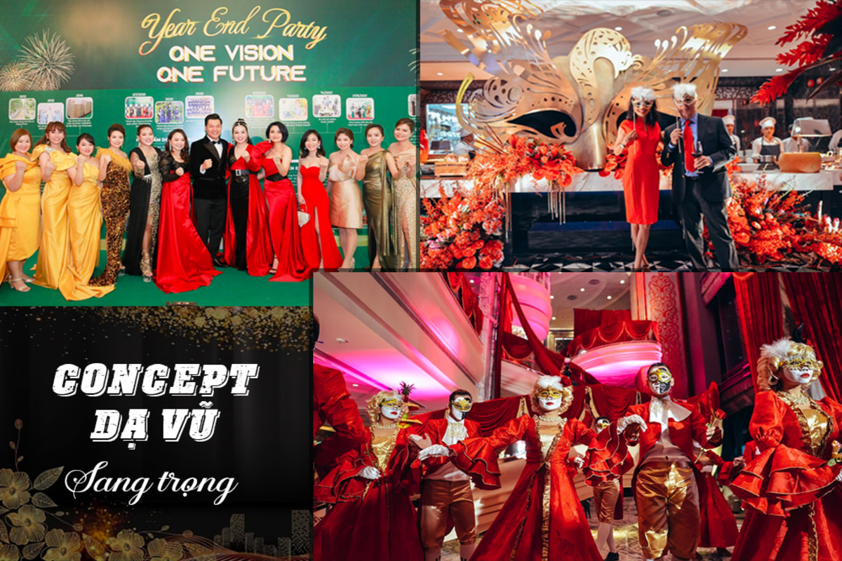 Concept year end party dạ vũ