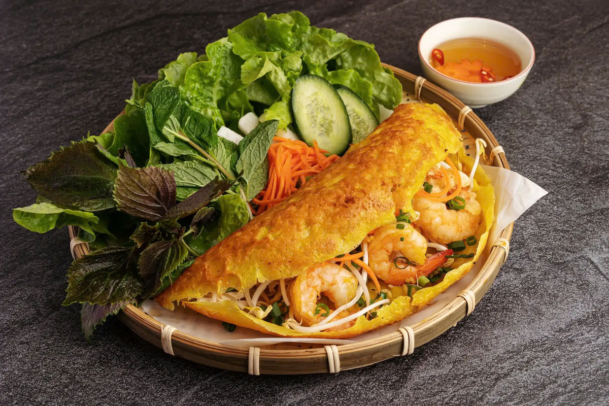 Bánh xèo hải sản Quy Nhơn Bình Định