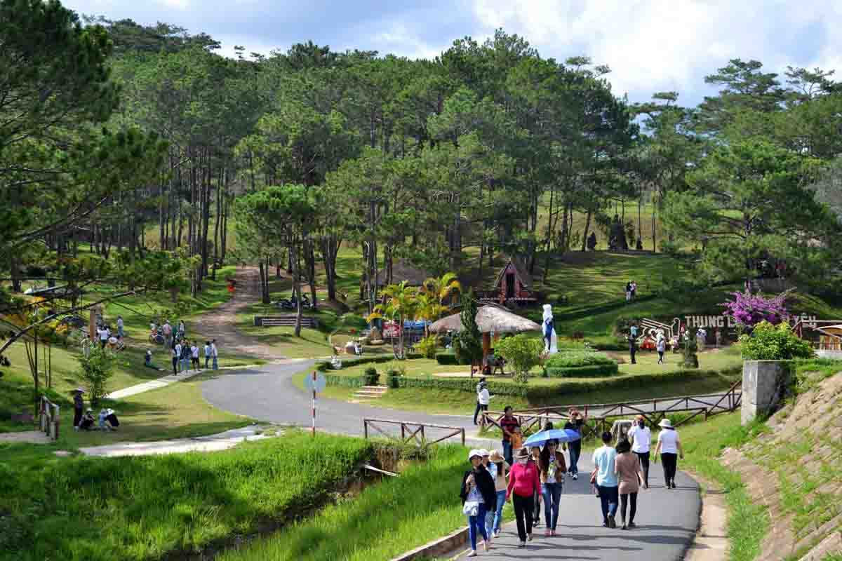 Phá đảo khu du lịch Madagui Lâm Đồng