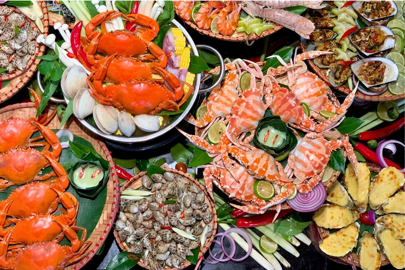 Nhà Hàng Bay Seafood Buffet chuyên hải sản