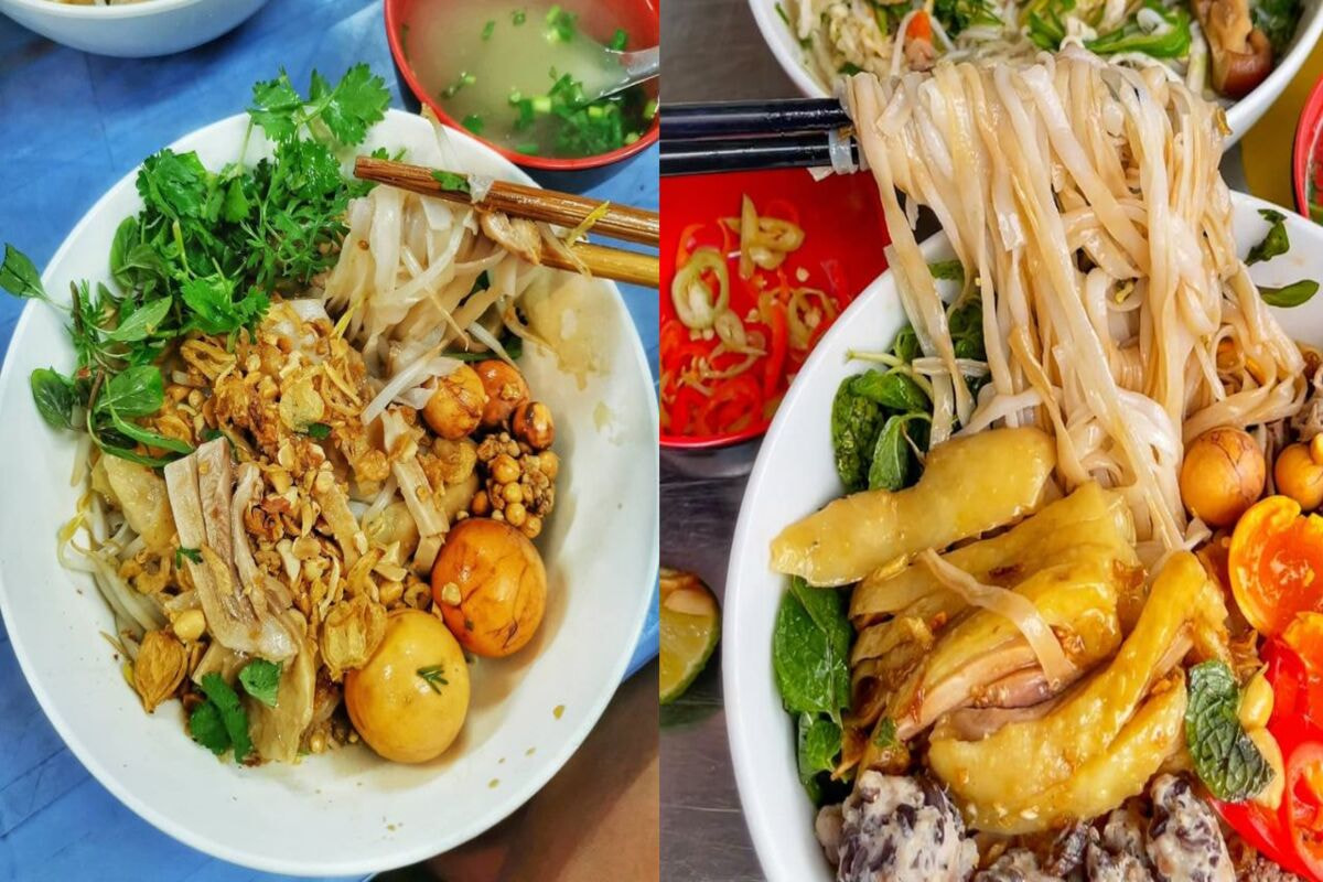 Món phở gà trộn hấp dẫn