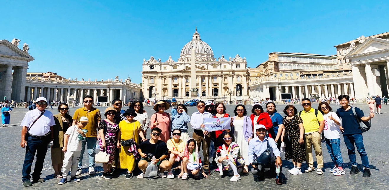 TOUR PHÁP - THUỴ SĨ - Ý - VATICAN - 10 NGÀY 9 ĐÊM