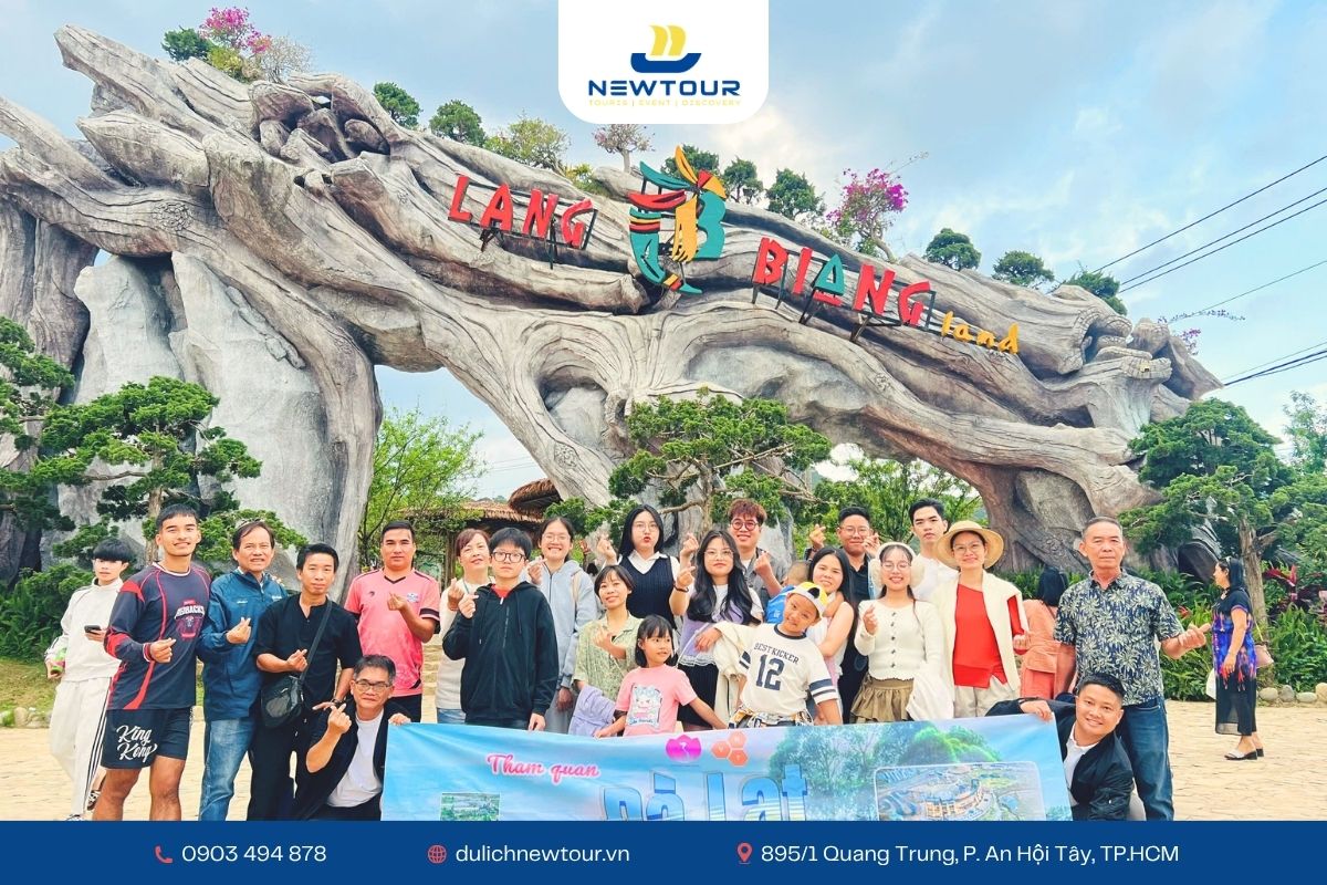 Đoàn tham quan cao nguyên Lang Biang - Đà Lạt