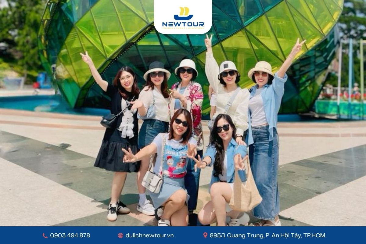 Check-in quảng trường Lâm Viên