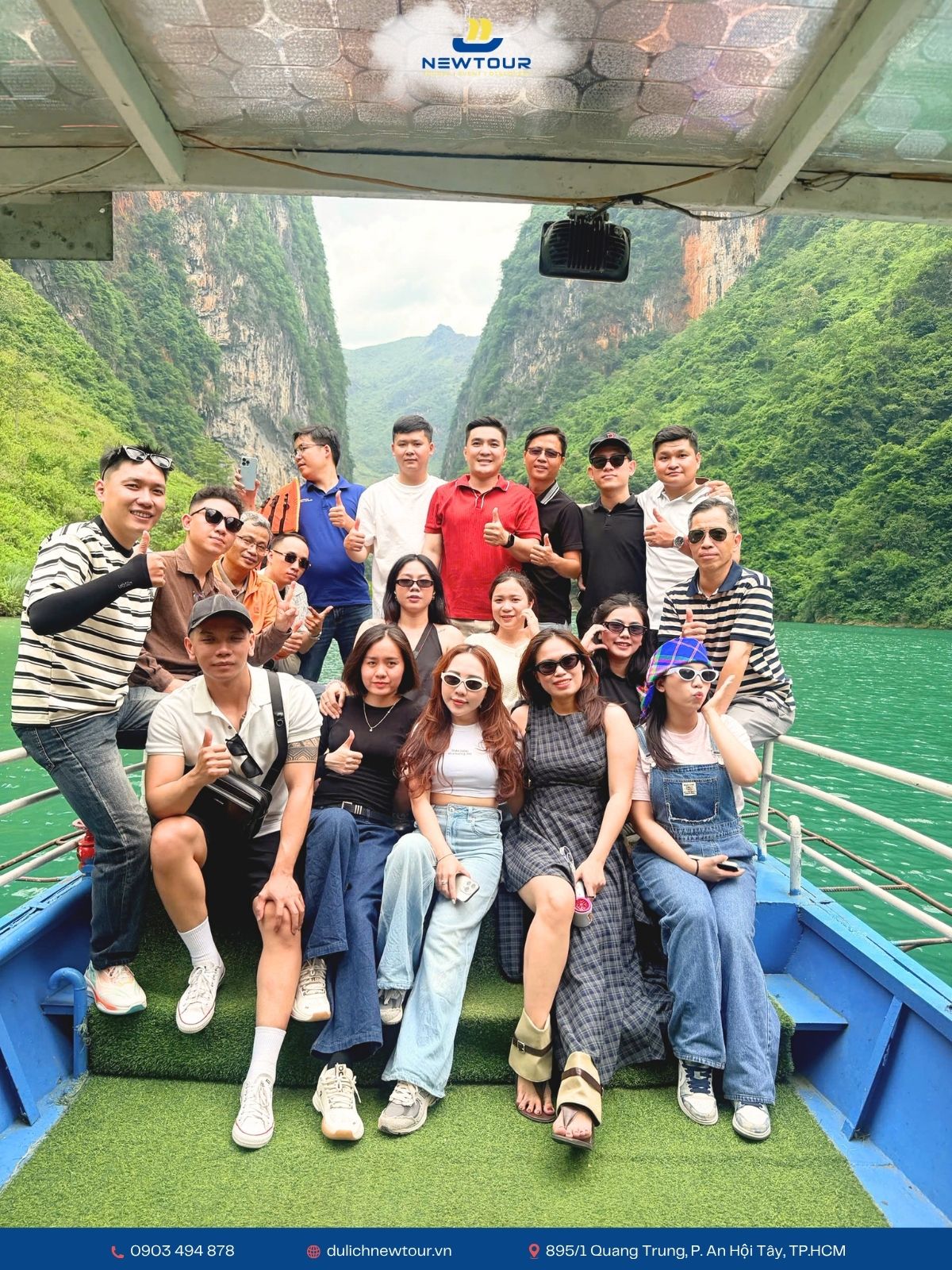 đoàn du lịch sông Nho Quế - Hà Giang
