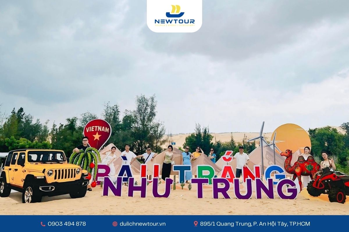 Tham quan Bàu Trắng Như Trung