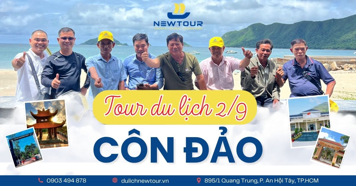 Tour Côn Đảo lễ 2/9 – Hành trình 2 ngày về vùng đất thiêng, dấu ấn lịch sử