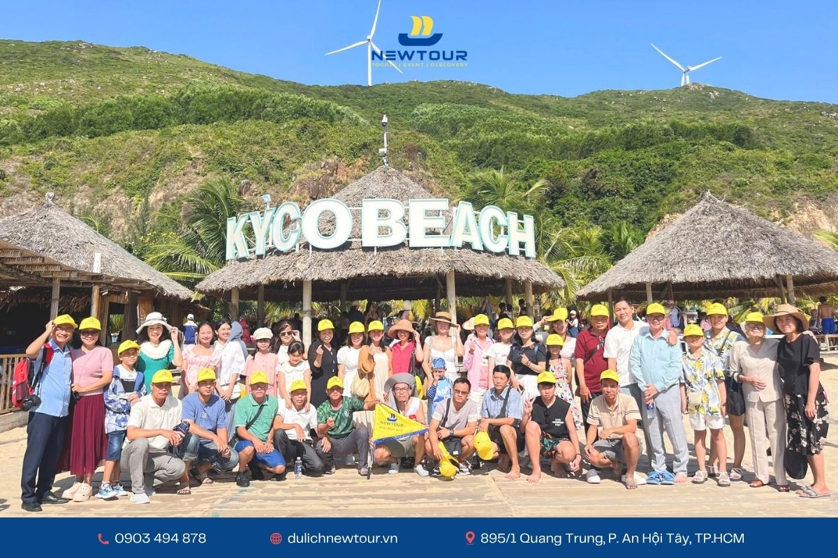 Đoàn tham quan Kỳ Co Beach - Quy Nhơn