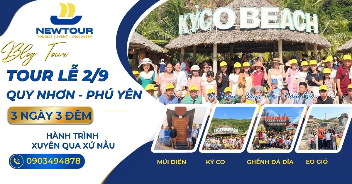Tour Quy Nhơn – Phú Yên lễ 2/9 3N3Đ | Hành trình xuyên qua xứ Nẫu
