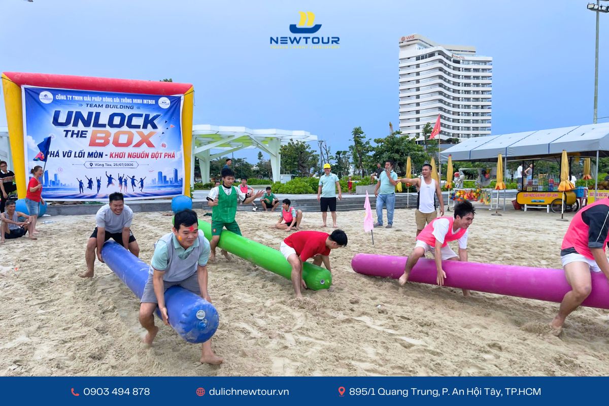 Chương trình team building nhiều trò chơi hấp dẫn cho doanh nghiệp&nbsp;