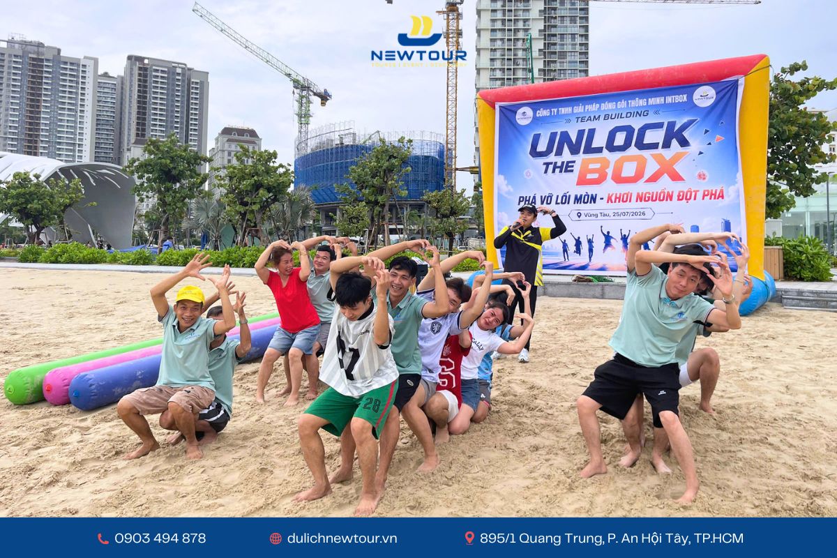 Team Building trên biển Vũng Tàu của doanh nghiệp 50 thành viên