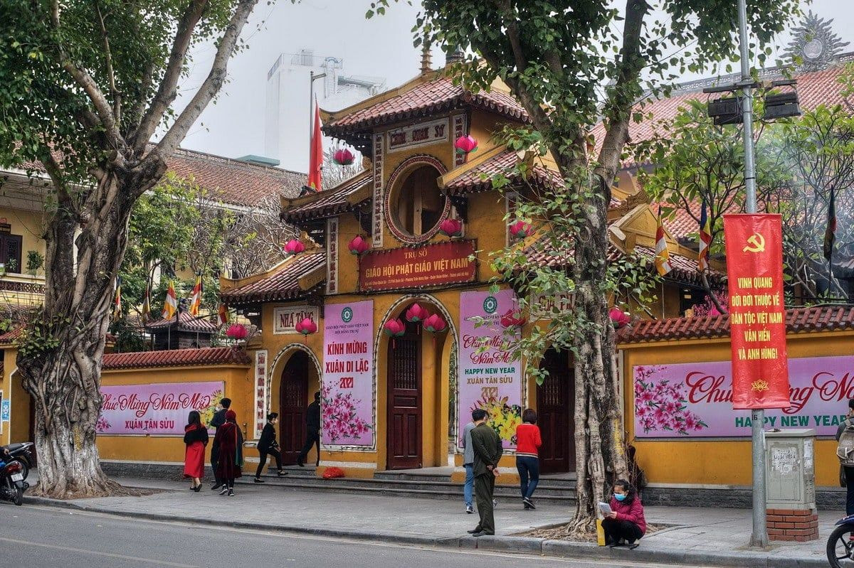 Chùa Quán Sứ là nơi diễn ra nhiều sự kiện Phật Giáo quan trọng