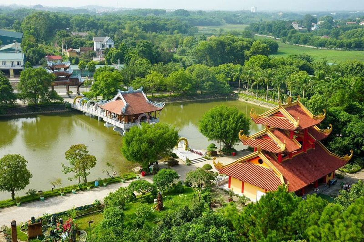 Chùa Khai Nguyên sở hữu nhiều kiến trúc cực độc đáo và ấn tượng