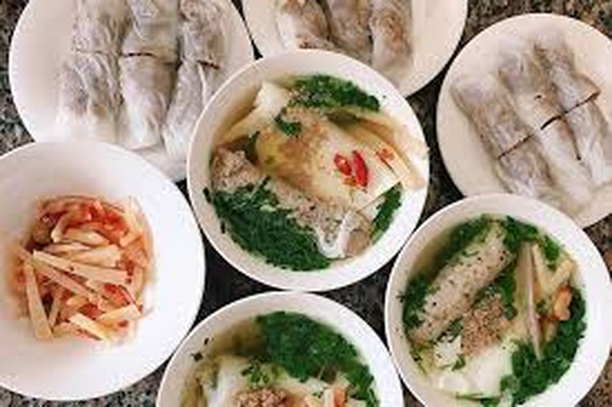 Bánh cuốn là món ăn phổ biến tại Cao Bằng