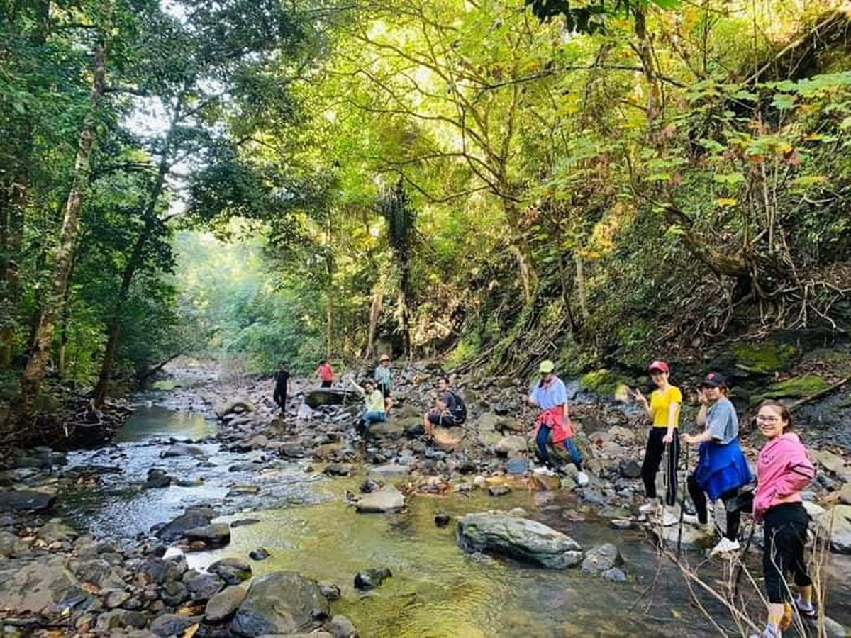 Trekking là hoạt động không thể bỏ lỡ nếu bạn muốn chiêm ngưỡng cảnh đẹp Tà Đùng